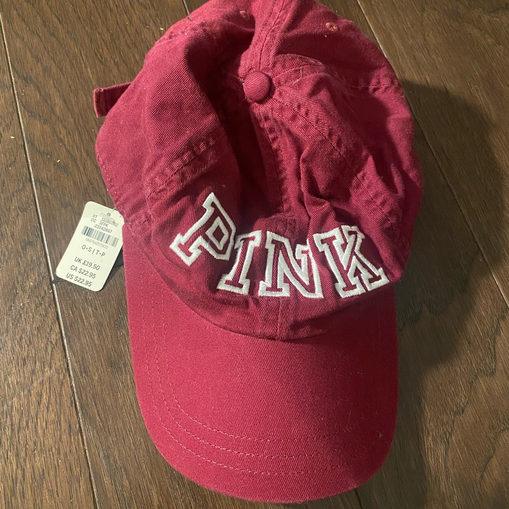 Pink hat!